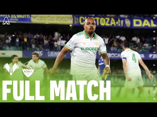 FULL MATCH | Serie A 2025/26: HELLAS VERONA vs AS ROMA