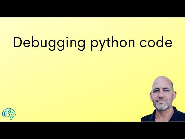 Debugging python code