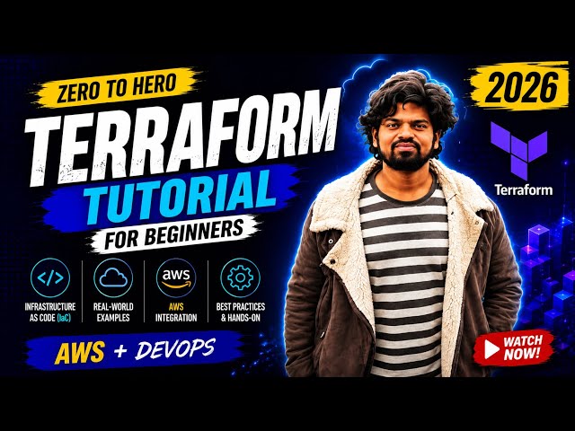 Terraform Tutorial for Beginners | Terraform Zero to Hero | Infrastructure as Code (IaC) |AWS Devops