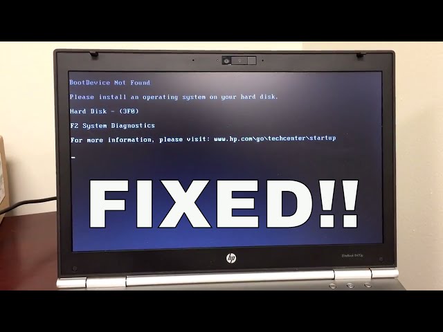 Boot Device Not Found || FIXED || Reset BIOS to factory default