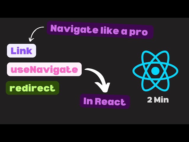 🚀 React Navigation Explained: Link vs useNavigate vs Redirect (Best Practices!)