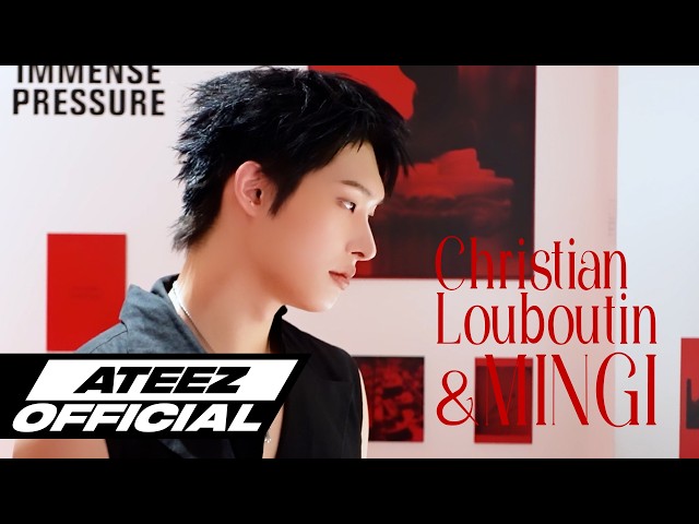 ATEEZ(에이티즈) - MINGI in Christian Louboutin Men's Spring/Summer 2027 Collection by Jaden Smith