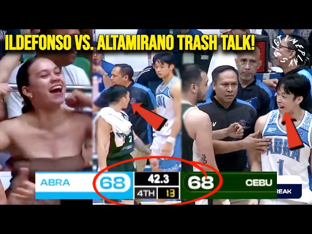 Final 1:03 CRAZY VICTORY! Dave Ildefonso vs. Ichie Altamirano TRASH TALK sa Dulo! Abra vs. Cebu MPBL
