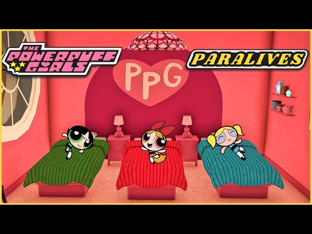 I Recreated the Powerpuff Girls' House in Paralives 💗💙💚/Speed Build