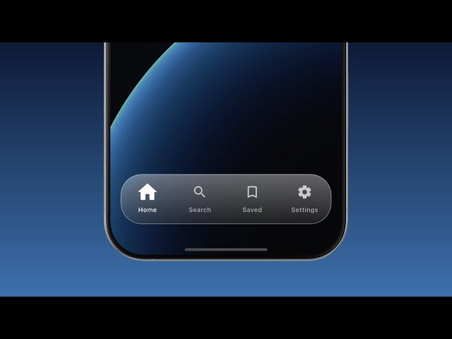 Glassmorphism Bottom Nav Bar in Flutter