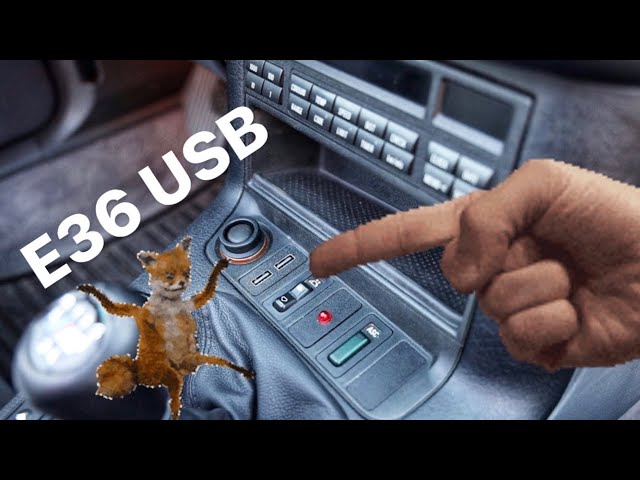 USB E36 OEM+ Install WAY TOO CLEAN!!!