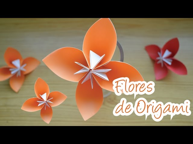 Origami flower
