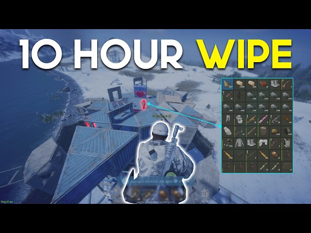 We played rust for 10 hours straight - Rust Console