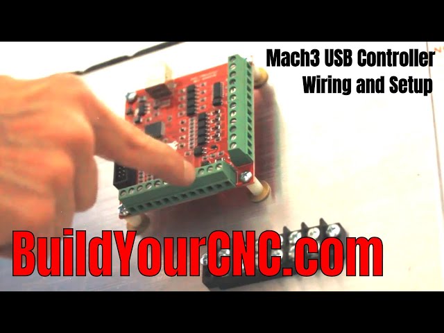 Mach3 USB Controller - Setup, wiring and Configuration Part 1
