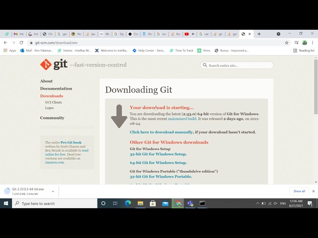 How to Fix exec: "git": executable file not found in %PATH%
