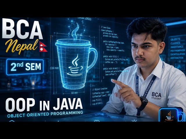 OOP in Java | BCA 2nd Semester TU | Complete Chapter One-Shot Revision #bca #bca1stsemester #java 