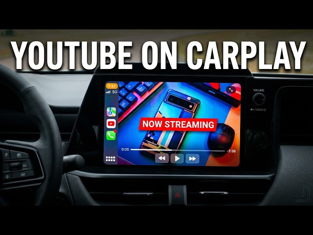 Watch YouTube on CarPlay Before Apple Blocks It!
