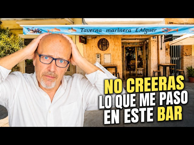 😱 YOU WON'T BELIEVE WHAT HAPPENED TO ME AT THIS BAR (Taberna L'ALGUER)😱