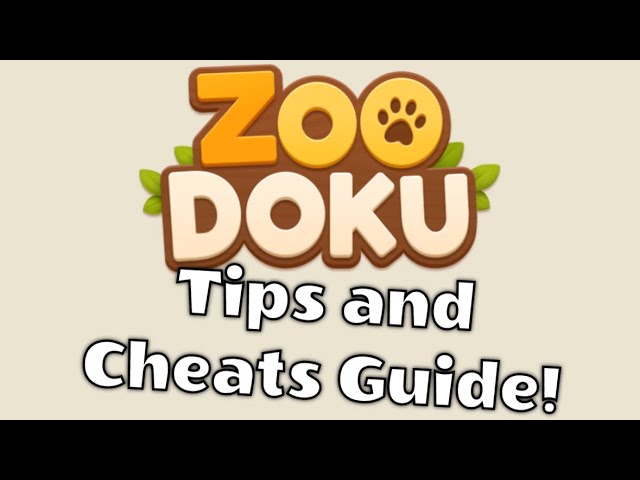 Zoodoku: Tips, Cheats, and Strategy Guide!