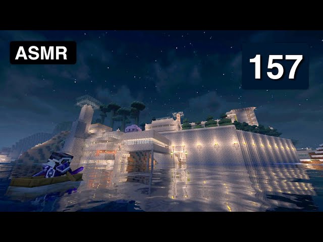 Relaxing 2.41 HR Ad-Free Minecraft Base Tour
