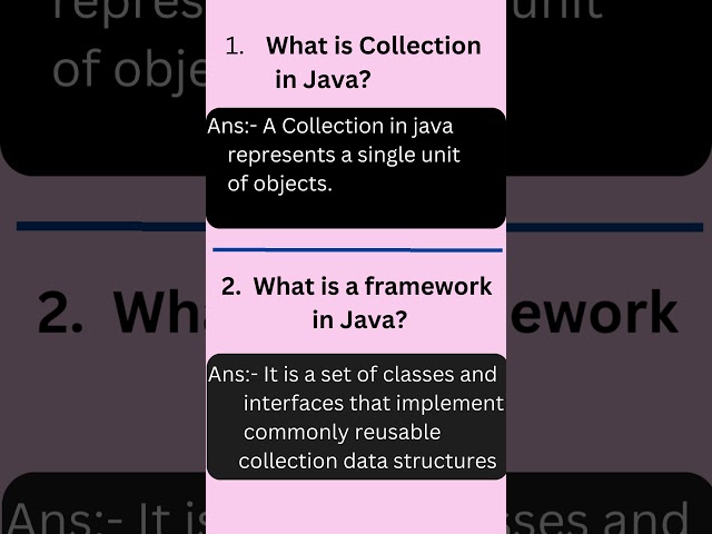 collection framework interview question