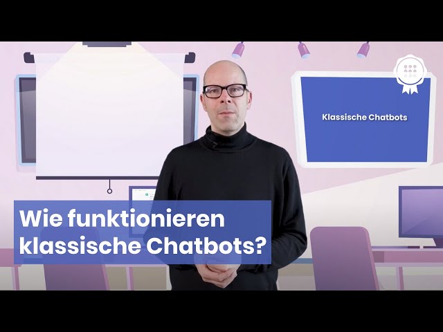 How do traditional chatbots work?