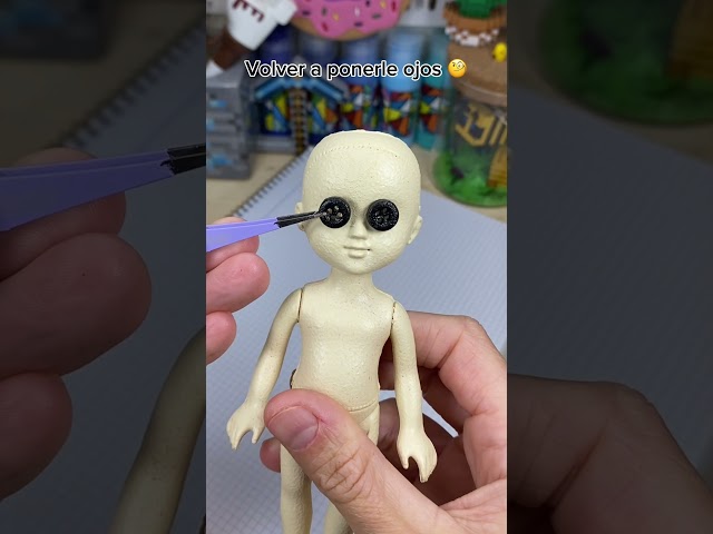 Things I would never do to my doll 🤯 #art #paper #crafts