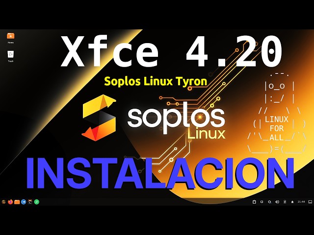 ✅#Soplos Linux🐧 #Tyron | Xfce 4.20 #Instalación 🚀