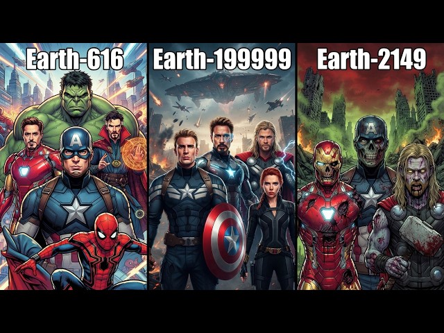 Every Marvel Universe EXPLAINED In Detail