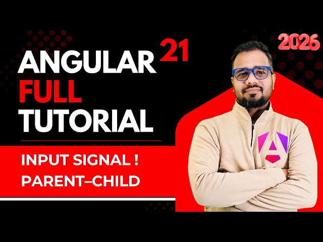 Angular 21 Tutorial in Hindi #33 | input() Signal | Parent–Child Communication
