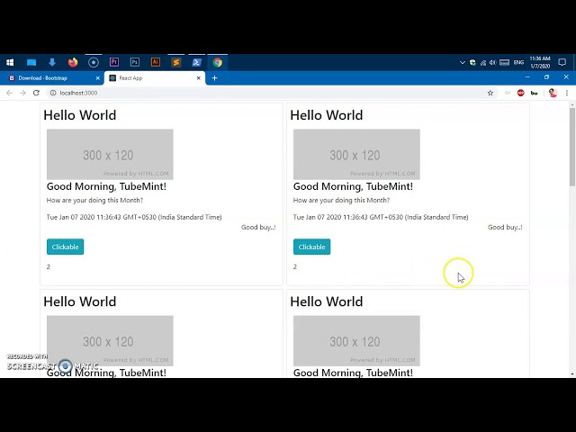 How to add Bootstrap to Create React App