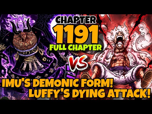 IMU DEVIL FORM REVEALED!!! 😱 LUFFY'S FINAL DYING ATTACK!! One Piece Chapter 1191 Full Tagalog Review