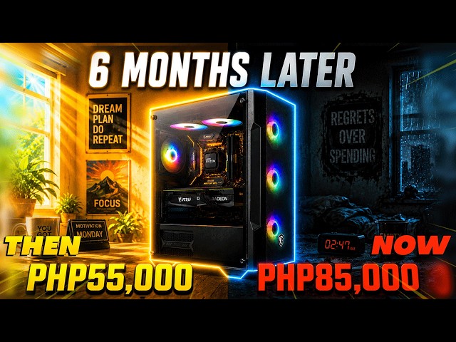 The exact computer is NOW 55% MORE expensive