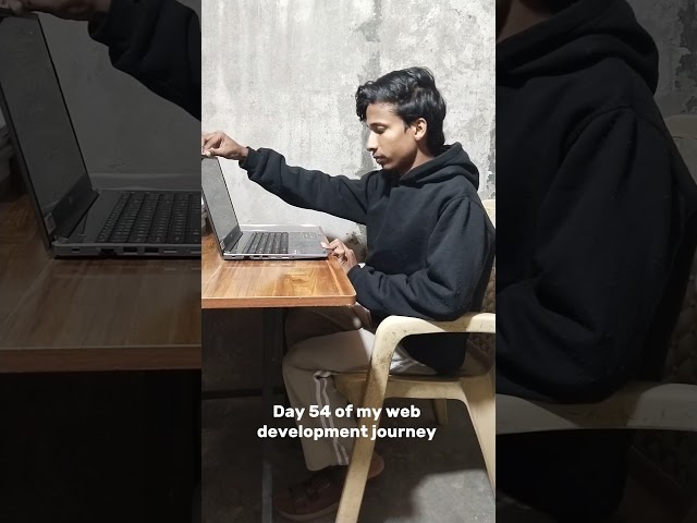 Day 54/90 - Starting My Coding Journey | HTML to MERN Stack || 🚀 #motivation #javascript #coding