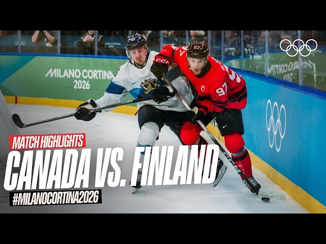 A Semifinal for the AGES! 🇨🇦🇫🇮 Canada vs. Finland 🏒 | #MilanoCortina2026 Highlights