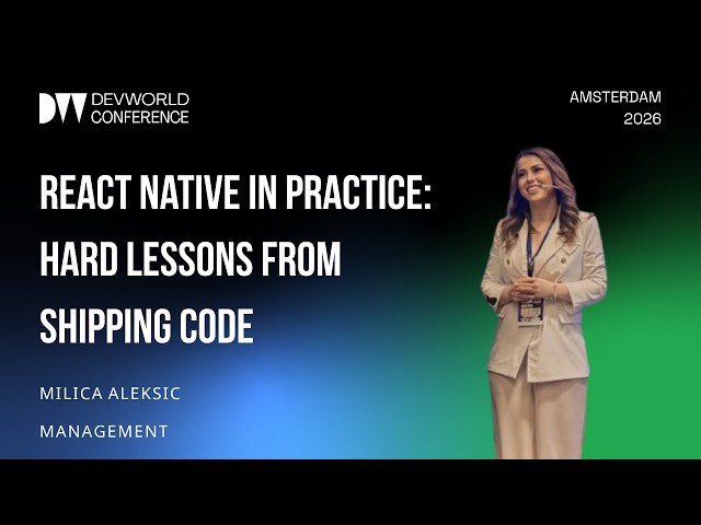 Milica Aleksic - React Native in Practice