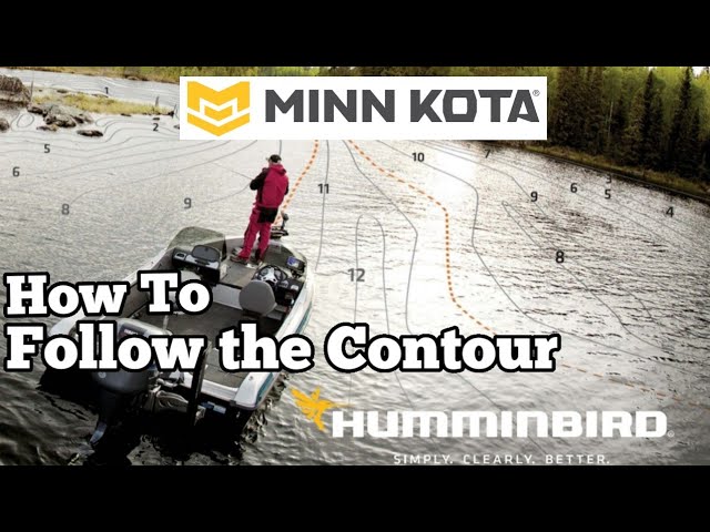 Follow The Contour with Humminbird Xplore / Solix G3 - Minn Kota Advanced GPS