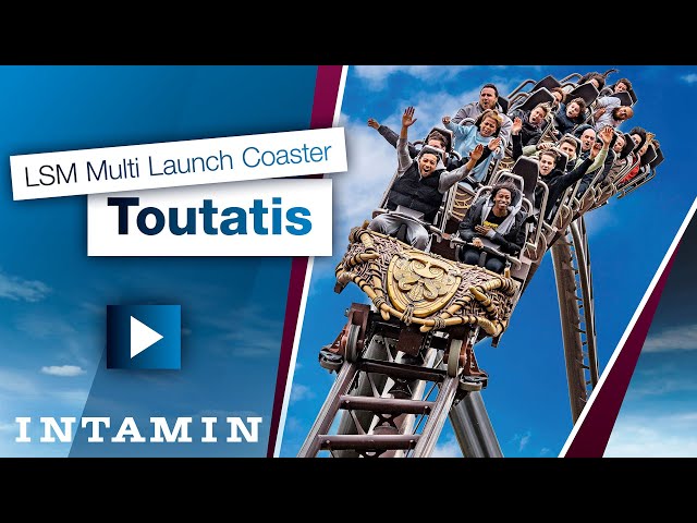 Intamin Multi LSM Launch Coaster "Toutatis", Park Astérix, France