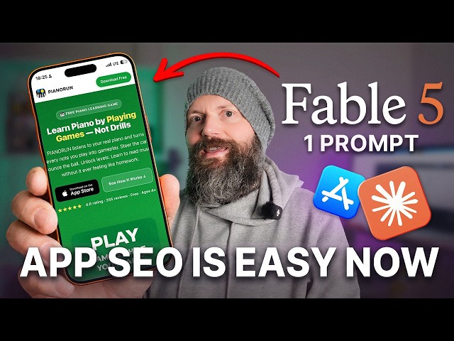 This Fable 5 prompt builds an entire SEO website for your app