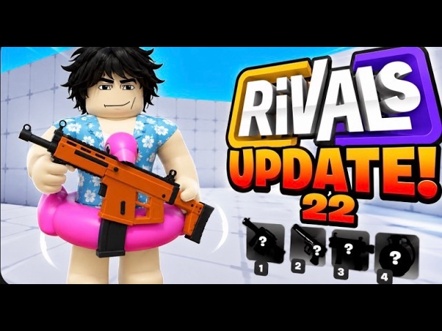 RIVALS UPDATE 22 WITH VIEWERS🔴NEW GUN CHARM AND BUNDLES!!!