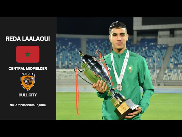 Reda Laalaoui – Hull City’s New Midfield Gem? | UNAF U20 Highlights 🇲🇦