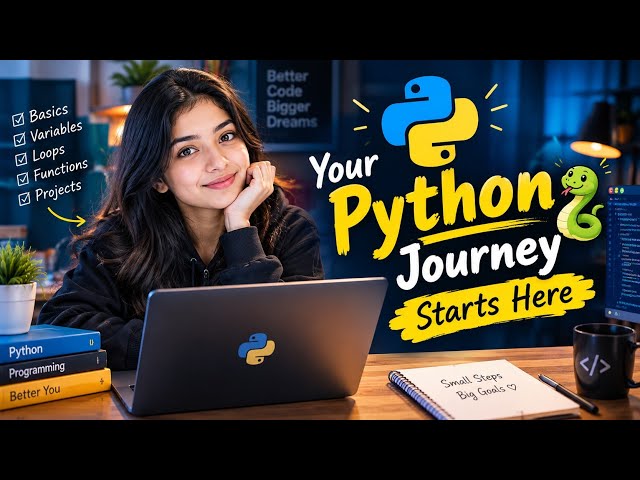 Your Python Journey Starts Here 🐍