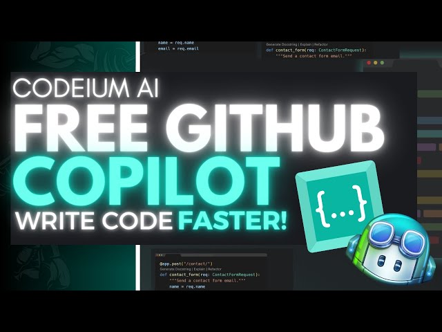 Codeium: FREE Github Copilot! A POWERFUL AI Code Generator! (Installation Tutorial)