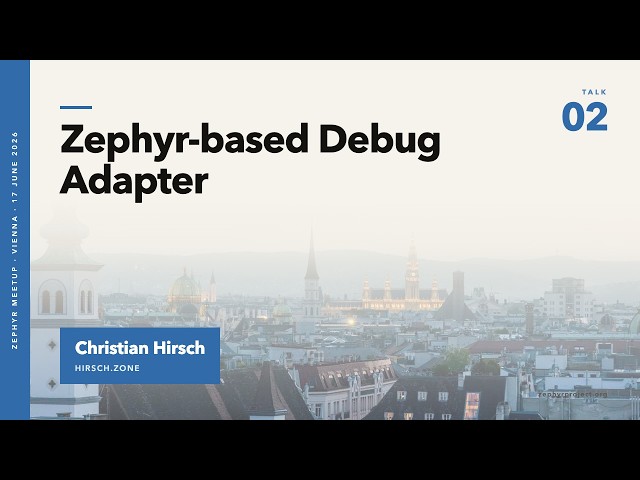 Create your own Debug Adapter with Custom Hardware and (Almost) No Code with Zephyr