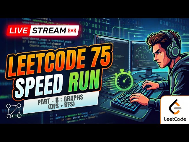 Leetcode 75 SpeedRun  !!! Part - 8 : Graphs (DFS + BFS)