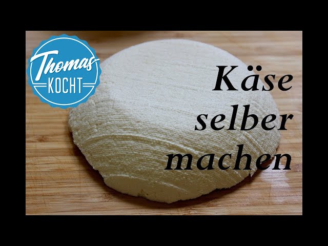 Käse schnell und einfach selber machen / Thomas kocht