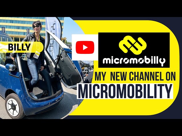 Micromobilly - Join my new channel on micromobility