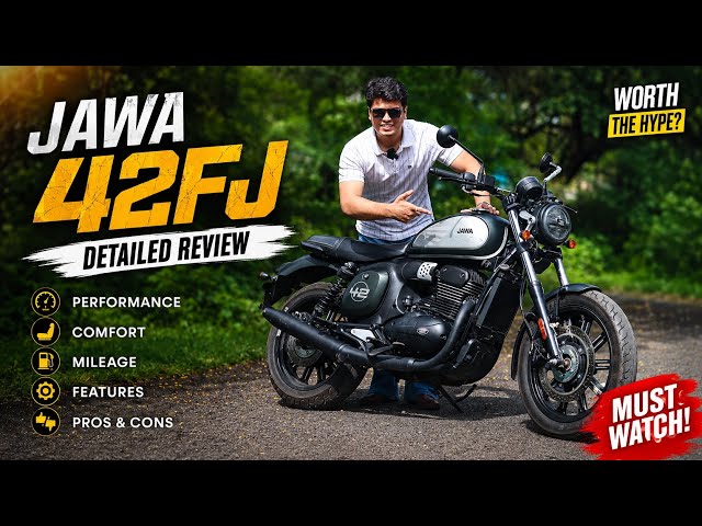 2026 Jawa 42 FJ Detailed Review | Pros & Cons, Mileage, Performance, Comfort & Price 