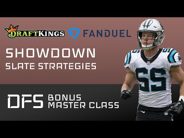 How to Win on DraftKings & FanDuel: NFL DFS Showdown Strategies
