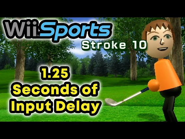 1.25 Seconds of Input Delay | Wii Sports