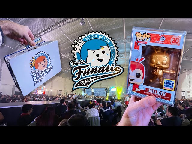 Funko Funatic Philippine’s Christmas Party 2019 Manila Gold Jollibee Funko POP Reveal