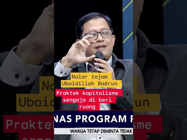 Ubaidillah badrun (best statement)#diskusipublik#debatpanas#kritik#kritis#short