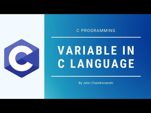 Variables in C programming (Hindi) | Learn C language