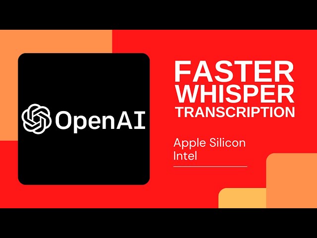 Update on OpenAI Whisper on macOS