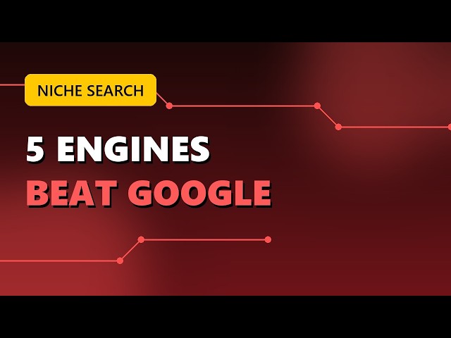 5 Hyper-Niche Search Engines That Beat Google at One Thing